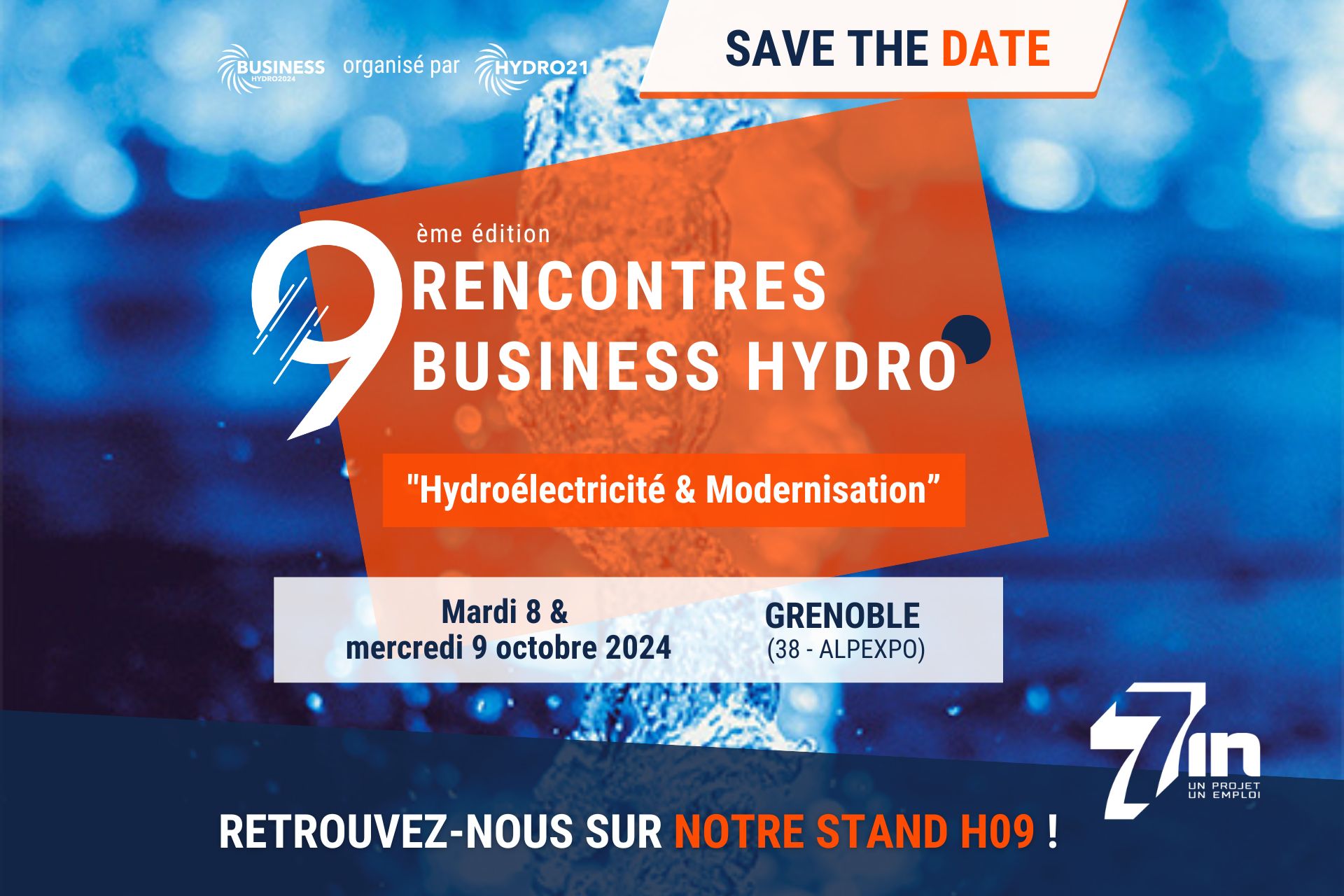 7In au Salon Business Hydro 2024 à Grenoble - actualité - 7In