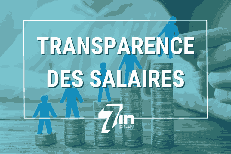 Actualité - Transparence des salaires - Agence d'intérim 7in